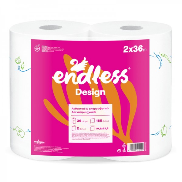 Ρολό Κουζίνας Design Endless 2x350gr