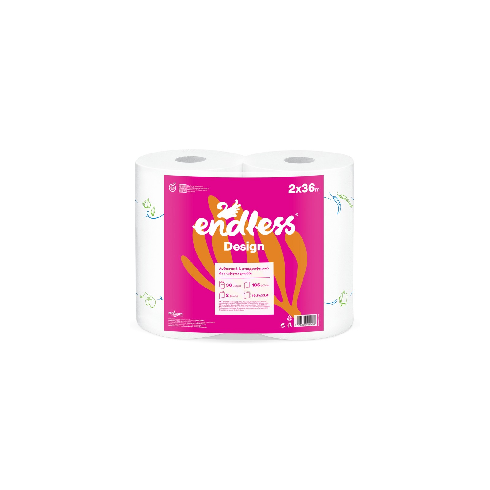 Ρολό Κουζίνας Design Endless 2x350gr