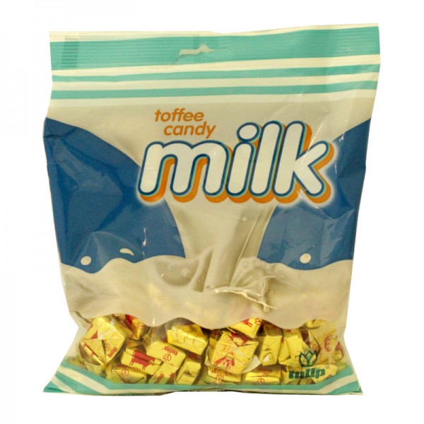 Καραμέλες Γάλακτος Χρυσές Toffee Tulip 400gr