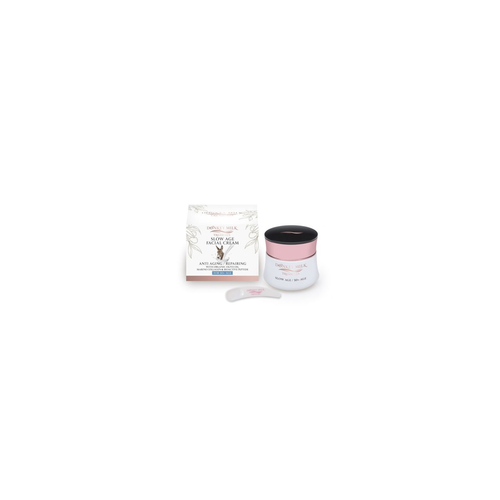 Αντιγηραντική Κρέμα Προσώπου Marine Collagen Donkey Milk Treasures Pharmaid 50ml
