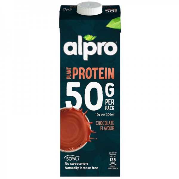 Ρόφημα Σόγιας με γεύση Σοκολάτα Plant Protein Alpro 1lt