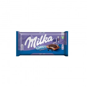 Σοκολάτα Γάλακτος Oreo Sandwich Milka 92gr