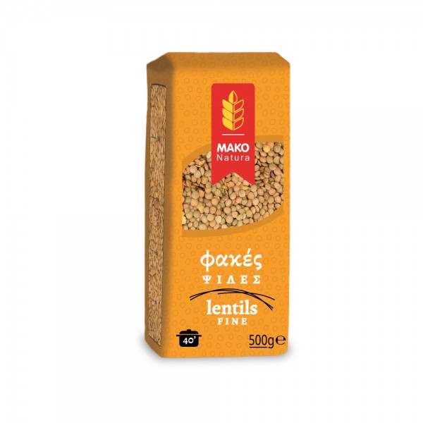 Φακές Ψιλές Μako Natura 500gr