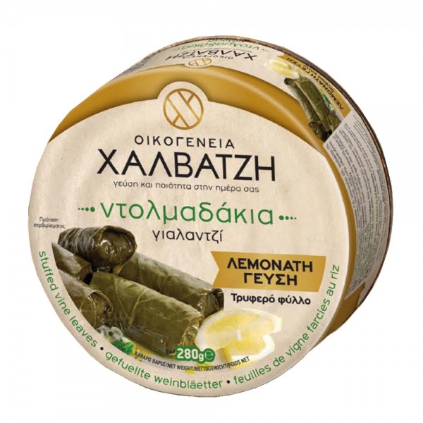 Ντολμαδάκια Γιαλαντζί Οικογένεια Χαλβατζή 280gr