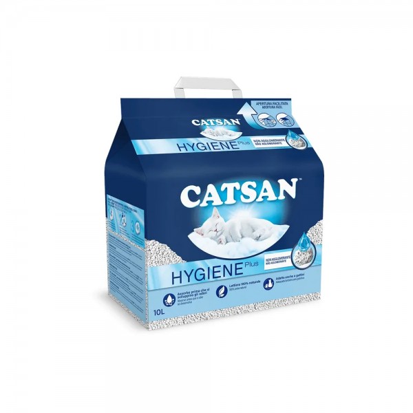 Άμμος Υγιεινής Γάτας Hygiene Plus Catsan 10lt
