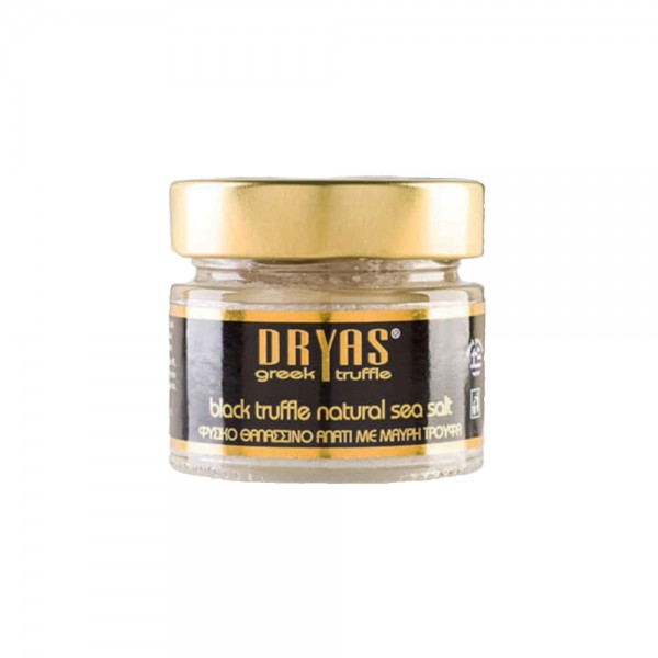 Φυσικό Θαλασσινό Αλάτι με Μαύρη Τρούφα Dryas 100gr