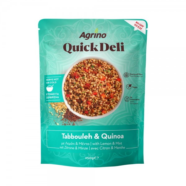 Tαμπουλέ & Kινόα Quick Deli Agrino 250gr