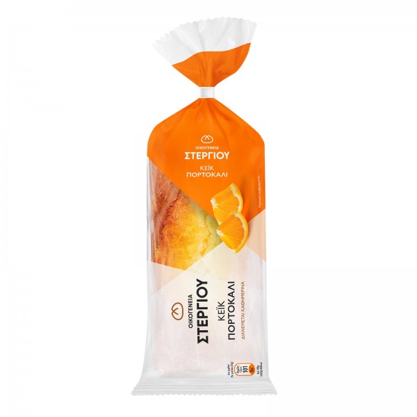 Κέικ Πορτοκάλι Οικογένεια Στεργίου 400gr