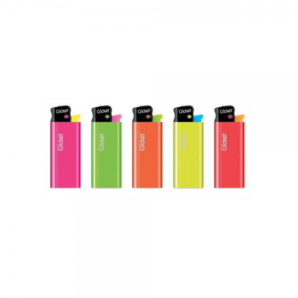 Mini Αναπτήρας Fluo σε Διάφορα Χρώματα Cricket