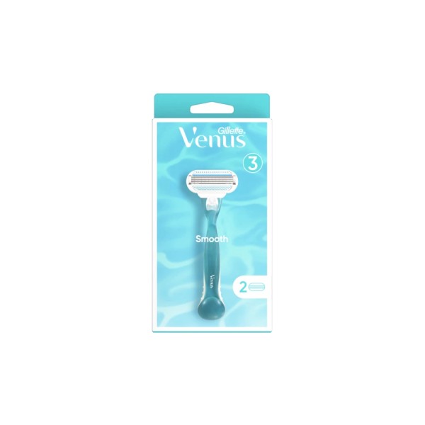 Ξυριστική Μηχανή & 2 Ανταλλακτικές Κεφαλές Venus Smooth Gillette