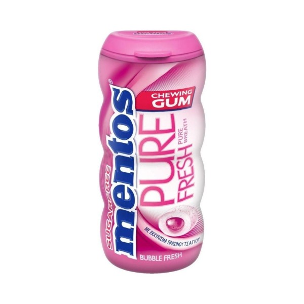 Τσίχλες χωρίς ζάχαρη Pure Fresh Bubblefresh Mentos 28gr
