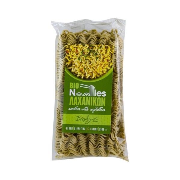 Noodles Σίτου Λαχανικών Vegan Bio BioAgros 250gr