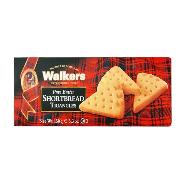 Μπισκότα με Αγνό Βούτυρο Shortbread Triangles Walker's 150gr