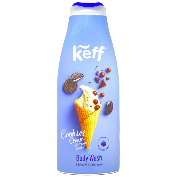 Αφρόλουτρο Cookies Cream Keff 500ml