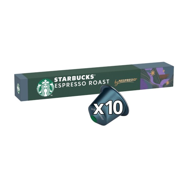 Καφές Espresso σε Κάψουλες Dark Roast Starbucks 10τμχ Συμβατές με Μηχανή Nespresso