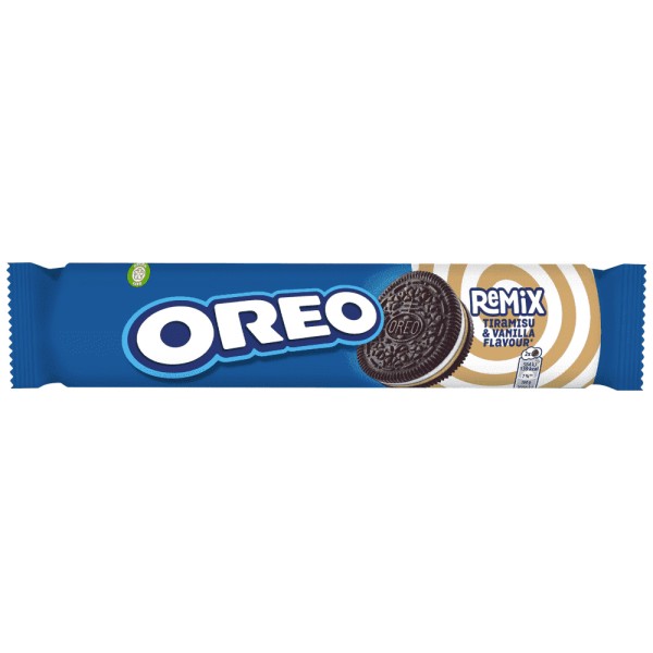 Μπισκότα με Τιραμισού & Βανίλια Remix Oreo 157gr