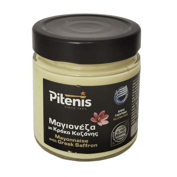 Μαγιονέζα με Κρόκο Κοζάνης Πιτένης 220ml