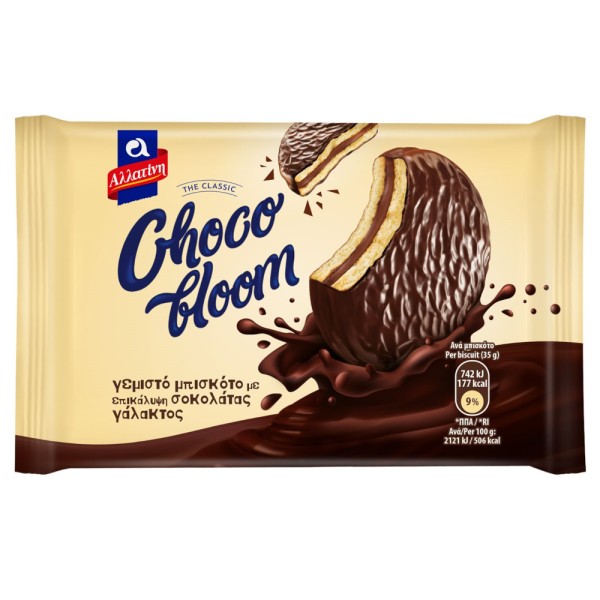 Μπισκότο Choco Bloom Αλλατίνη 35gr