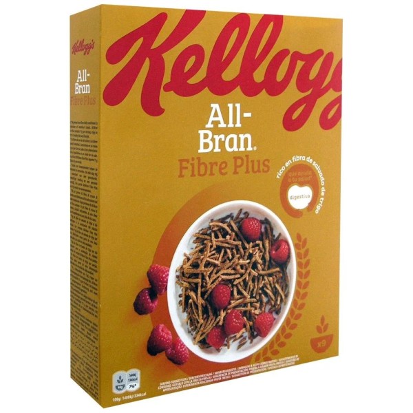 Δημητριακά All Bran Fibre Plus Kellogg's 375gr