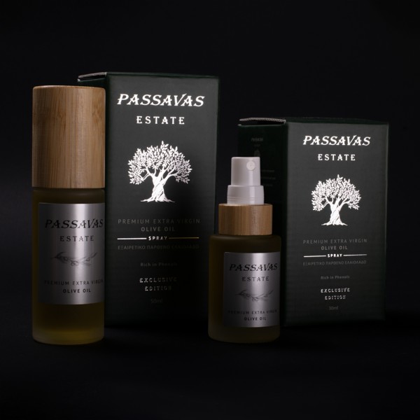 Εξαιρετικό Παρθένο Ελαιόλαδο Passavas Estate Exclusive Edition 50ml - Spray