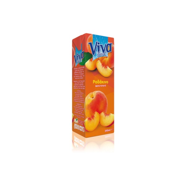 Φρουτοποτό Ροδάκινο Viva 250ml