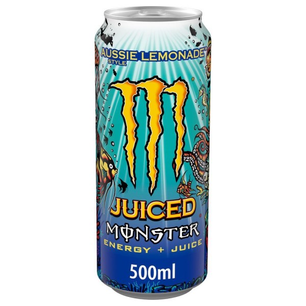 Ενεργειακό Ποτό Juiced Aussie Lemonade Monster 500ml
