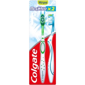 Οδοντόβουρτσα Max White Colgate Μέτρια 2τμχ