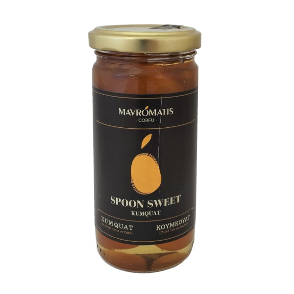 Γλυκό Κουταλιού Κουμ Κουάτ Μαυρομάτης 250gr