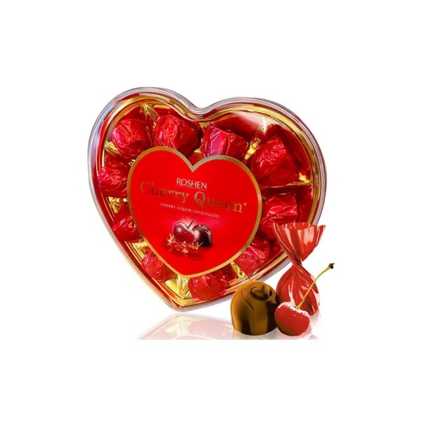 Σοκολατάκια Cherry Queen Roshen 122gr