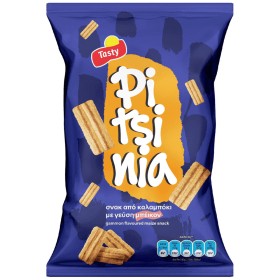 Σνακ Καλαμποκιού με Γεύση Μπέικον Pitsinia Tasty 100gr