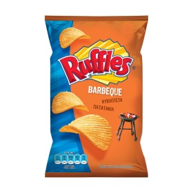 Πατατάκια με γεύση Barbeque Ruffles 95gr