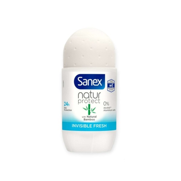 Αποσμητικό Roll-on Nature Protect Invisible Fresh Sanex 50ml