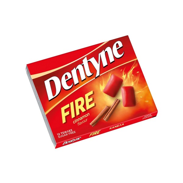 Τσίχλες με Γεύση Κανέλα χωρίς Ζάχαρη Dentyne Fire 16.8gr