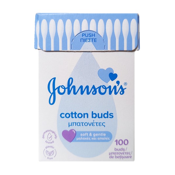 Μπατονέτες Johnson's 100τμχ