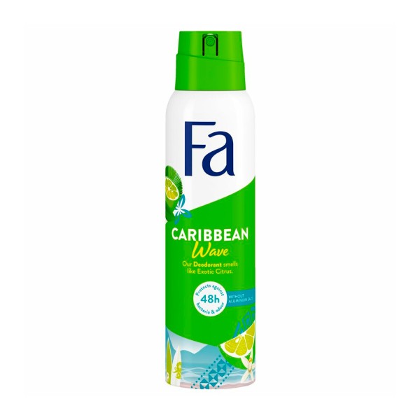 Αποσμητικό Σπρέι Caribbean Wave Fa 150ml