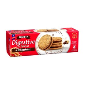 Μπισκότα Digestive Γεμιστά με Βρώμη & Σοκολάτα Αλλατίνη 250gr