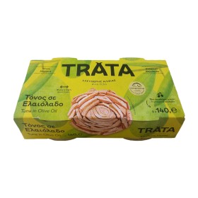 Τόνος σε Ελαιόλαδο Trata 2x140gr