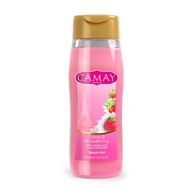 Αφρόλουτρο Creme & Strawberry Camay 500ml