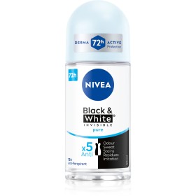 Αποσμητικό Roll-on Black & White Invisible Pure 72h Nivea...