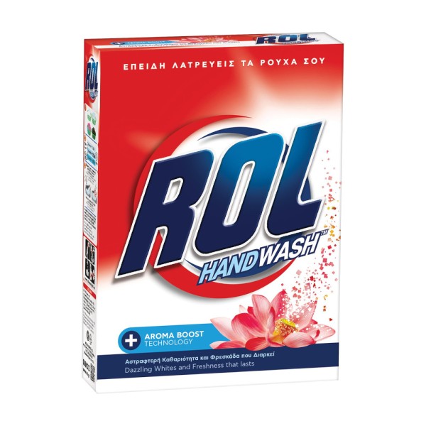 Απορρυπαντικό Ρούχων Σκόνη Aroma Boost Rol 380gr