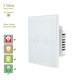 Διακόπτης Αφής Διπλός Γυάλινος WiFi & RF