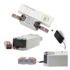 Διακόπτης Ενδιάμεσος WiFi Universal & RF Τηλεχειριστήριο 2