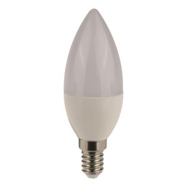 Λάμπα LED Ψυχρό Λευκό C37 Ε14 Eurolamp...