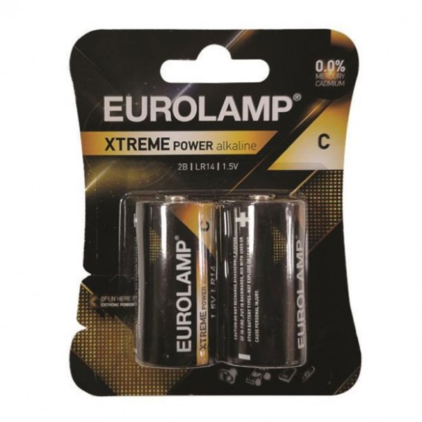 Μπαταρίες Αλκαλικές X-Treme Power C Eurolamp...