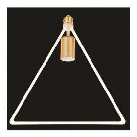 Φωτιστικό Λάμπα Led Τρίγωνη E27 Eurolamp 147-78722 2
