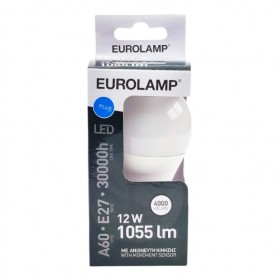 Λάμπα LED Φυσικό Λευκό με Ανιχνευτή Κίνησης A60 Ε27... 2