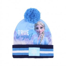 Σετ 2τμχ Σκουφάκι με Pom Pom & Γάντια Frozen II Disney... 2