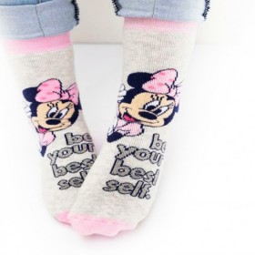 Κάλτσες Παιδικές Αντιολισθητικές Minnie Mouse 2
