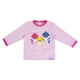 Πιτζάμα Παιδική Βελουτέ Baby Shark Cerda 6326 2