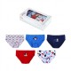 Σετ 5τμχ Σλιπάκια Βαμβακερά για Αγόρια Mickey Mouse Disney Cerda 7749